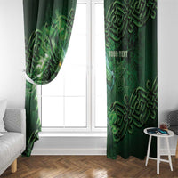Personalized Ireland Celtic Window Curtain Irish Roots Dragon Soul - Wonder Print Shop