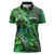 Personalized Ireland Celtic Women Polo Shirt Irish Roots Dragon Soul - Wonder Print Shop