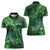 Personalized Ireland Celtic Women Polo Shirt Irish Roots Dragon Soul - Wonder Print Shop