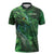 Personalized Ireland Celtic Zipper Polo Shirt Irish Roots Dragon Soul - Wonder Print Shop