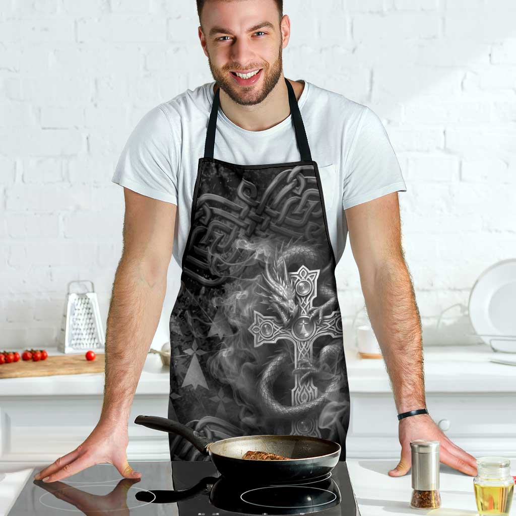 Brittany Celtic Cross Apron Fantasy Celtic Dragon - Wonder Print Shop