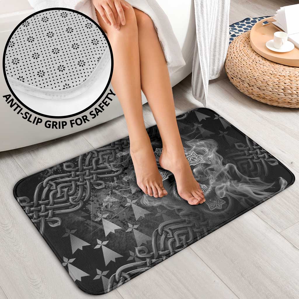 Brittany Celtic Cross Bathroom Set Fantasy Celtic Dragon - Wonder Print Shop