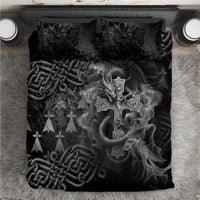 Brittany Celtic Cross Bedding Set Fantasy Celtic Dragon - Wonder Print Shop