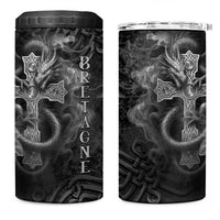 Brittany Celtic Cross 4 in 1 Can Cooler Tumbler Fantasy Celtic Dragon - Wonder Print Shop