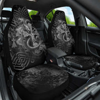 Brittany Celtic Cross Car Seat Cover Fantasy Celtic Dragon - Wonder Print Shop