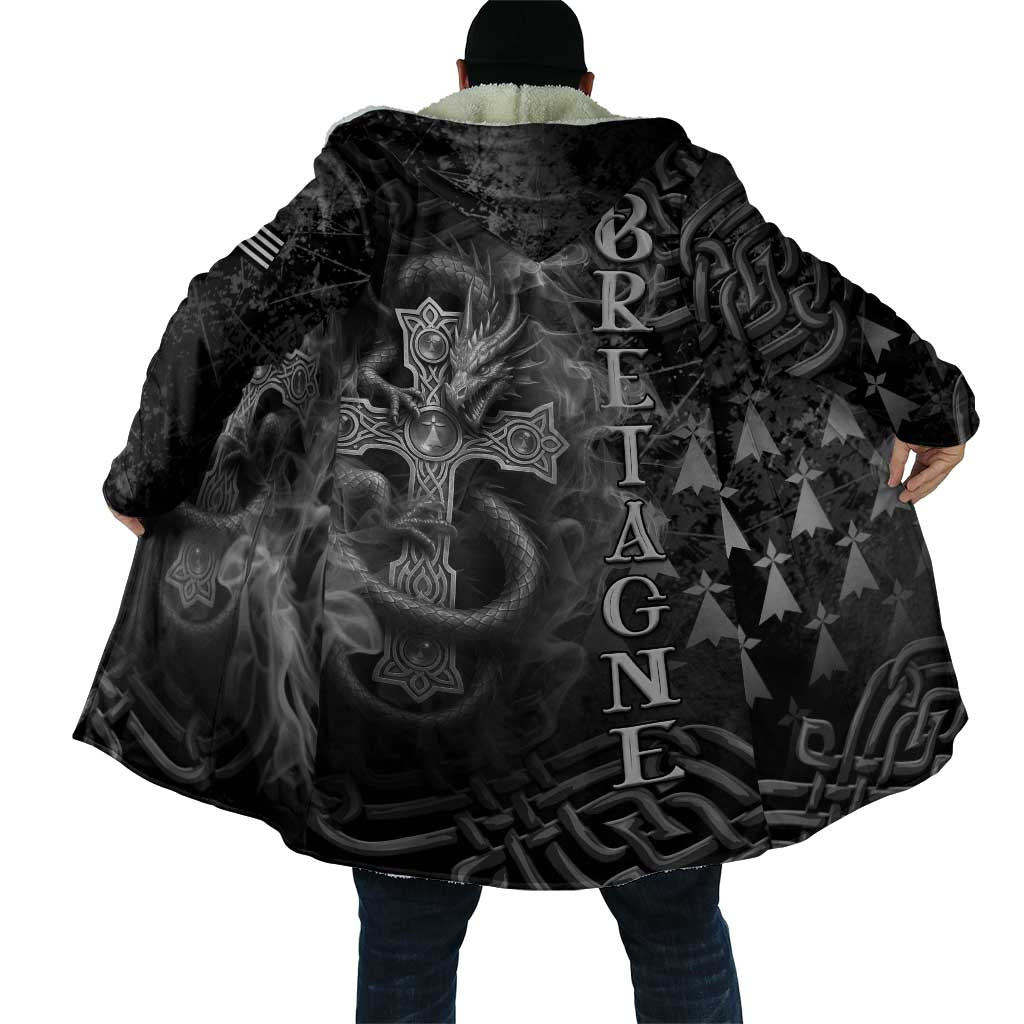 Brittany Celtic Cross Cloak Fantasy Celtic Dragon - Wonder Print Shop