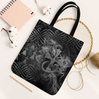 Brittany Celtic Cross Tote Bag Fantasy Celtic Dragon - Wonder Print Shop
