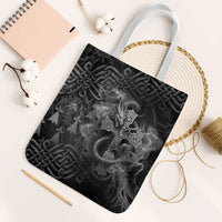 Brittany Celtic Cross Tote Bag Fantasy Celtic Dragon - Wonder Print Shop