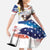 Filipino American History Month Family Matching Off The Shoulder Long Sleeve Dress and Hawaiian Shirt Bald Eagle Tarsier Together LT05 - Wonder Print Shop
