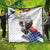 Filipino American History Month Quilt Bald Eagle Tarsier Together LT05 - Wonder Print Shop