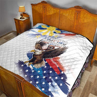 Filipino American History Month Quilt Bald Eagle Tarsier Together LT05 - Wonder Print Shop