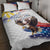 Filipino American History Month Quilt Bed Set Bald Eagle Tarsier Together LT05 - Wonder Print Shop