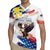 Filipino American History Month Rugby Jersey Bald Eagle Tarsier Together LT05 - Wonder Print Shop
