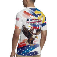 Filipino American History Month Rugby Jersey Bald Eagle Tarsier Together LT05 - Wonder Print Shop