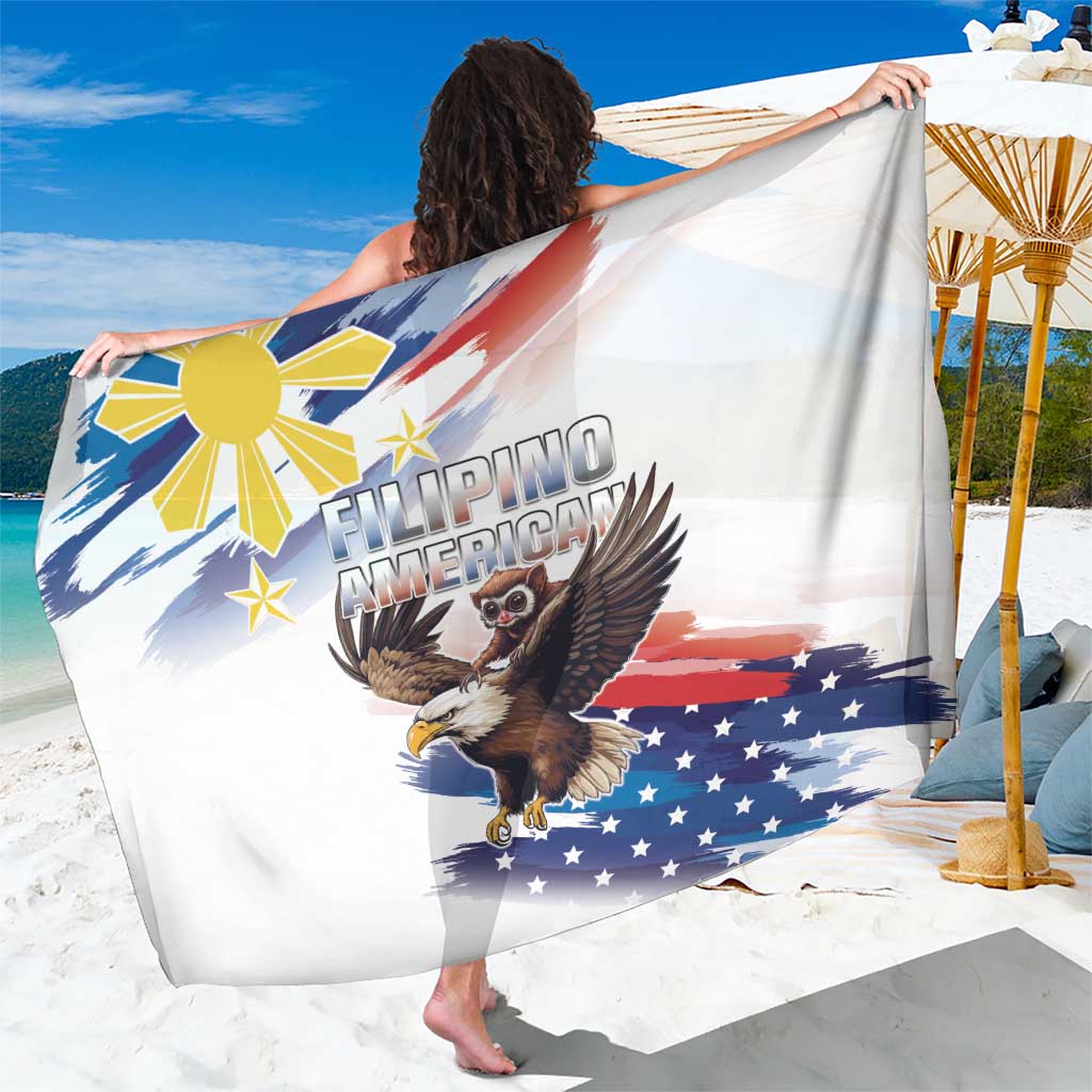 Filipino American History Month Sarong Bald Eagle Tarsier Together LT05 - Wonder Print Shop