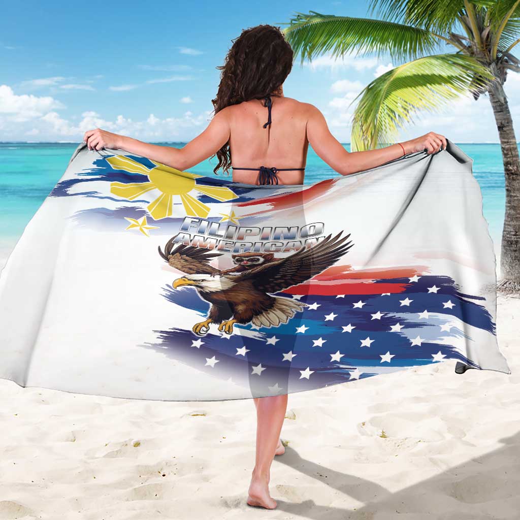 Filipino American History Month Sarong Bald Eagle Tarsier Together LT05 - Wonder Print Shop