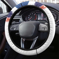 Filipino American History Month Steering Wheel Cover Bald Eagle Tarsier Together LT05 - Wonder Print Shop