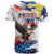 Filipino American History Month T Shirt Bald Eagle Tarsier Together LT05 - Wonder Print Shop