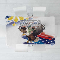 Filipino American History Month Tablecloth Bald Eagle Tarsier Together LT05 - Wonder Print Shop