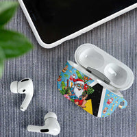 Saint Lucia Christmas AirPods Case Tropical Santa Claus - Wonder Print Shop