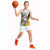 Saint Lucia Christmas Basketball Jersey Tropical Santa Claus - Wonder Print Shop