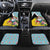 Saint Lucia Christmas Car Mats Tropical Santa Claus - Wonder Print Shop