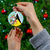 Saint Lucia Christmas Ceramic Ornament Tropical Santa Claus - Wonder Print Shop