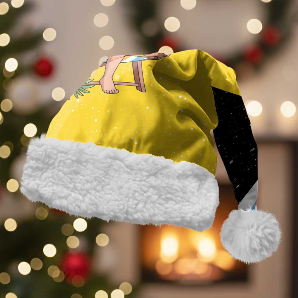 Saint Lucia Christmas Santa Hat Tropical Santa Claus - Wonder Print Shop