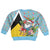 Saint Lucia Christmas Kid Ugly Christmas Sweater Tropical Santa Claus - Wonder Print Shop