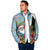 Saint Lucia Christmas Padded Jacket Tropical Santa Claus - Wonder Print Shop