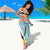 Saint Lucia Christmas Sarong Tropical Santa Claus - Wonder Print Shop