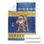 Barbados Christmas Blanket Trident Dabbing Santa - Wonder Print Shop