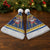 Barbados Christmas Santa Hat Trident Dabbing Santa - Wonder Print Shop
