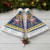Barbados Christmas Santa Hat Trident Dabbing Santa - Wonder Print Shop