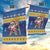 Barbados Christmas Garden Flag Trident Dabbing Santa - Wonder Print Shop