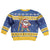 Barbados Christmas Kid Ugly Christmas Sweater Trident Dabbing Santa - Wonder Print Shop
