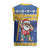Barbados Christmas Knitted V-Neck Vest Trident Dabbing Santa - Wonder Print Shop