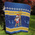 Barbados Christmas Quilt Trident Dabbing Santa - Wonder Print Shop