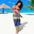 Barbados Christmas Sarong Trident Dabbing Santa - Wonder Print Shop