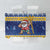 Barbados Christmas Tablecloth Trident Dabbing Santa - Wonder Print Shop