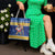 Barbados Christmas Tote Bag Trident Dabbing Santa - Wonder Print Shop