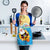 Antigua and Barbuda Christmas Apron Chilling Santa - Wonder Print Shop