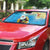 Antigua and Barbuda Christmas Auto Sun Shade Chilling Santa - Wonder Print Shop
