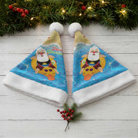 Antigua and Barbuda Christmas Santa Hat Chilling Santa - Wonder Print Shop