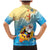 Antigua and Barbuda Christmas Family Matching Mermaid Dress and Hawaiian Shirt Chilling Santa - Wonder Print Shop