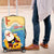 Antigua and Barbuda Christmas Luggage Cover Chilling Santa - Wonder Print Shop