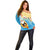 Antigua and Barbuda Christmas Off Shoulder Sweater Chilling Santa - Wonder Print Shop