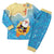 Antigua and Barbuda Christmas Pajama Set Chilling Santa - Wonder Print Shop