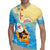 Antigua and Barbuda Christmas Rugby Jersey Chilling Santa - Wonder Print Shop