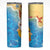 Antigua and Barbuda Christmas Skinny Tumbler Chilling Santa - Wonder Print Shop